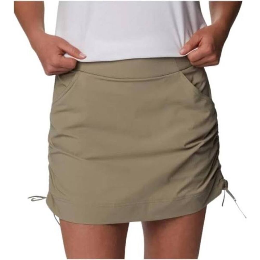COLUMBIA the Anytime Casual Skort in Safari Women's Size XXL